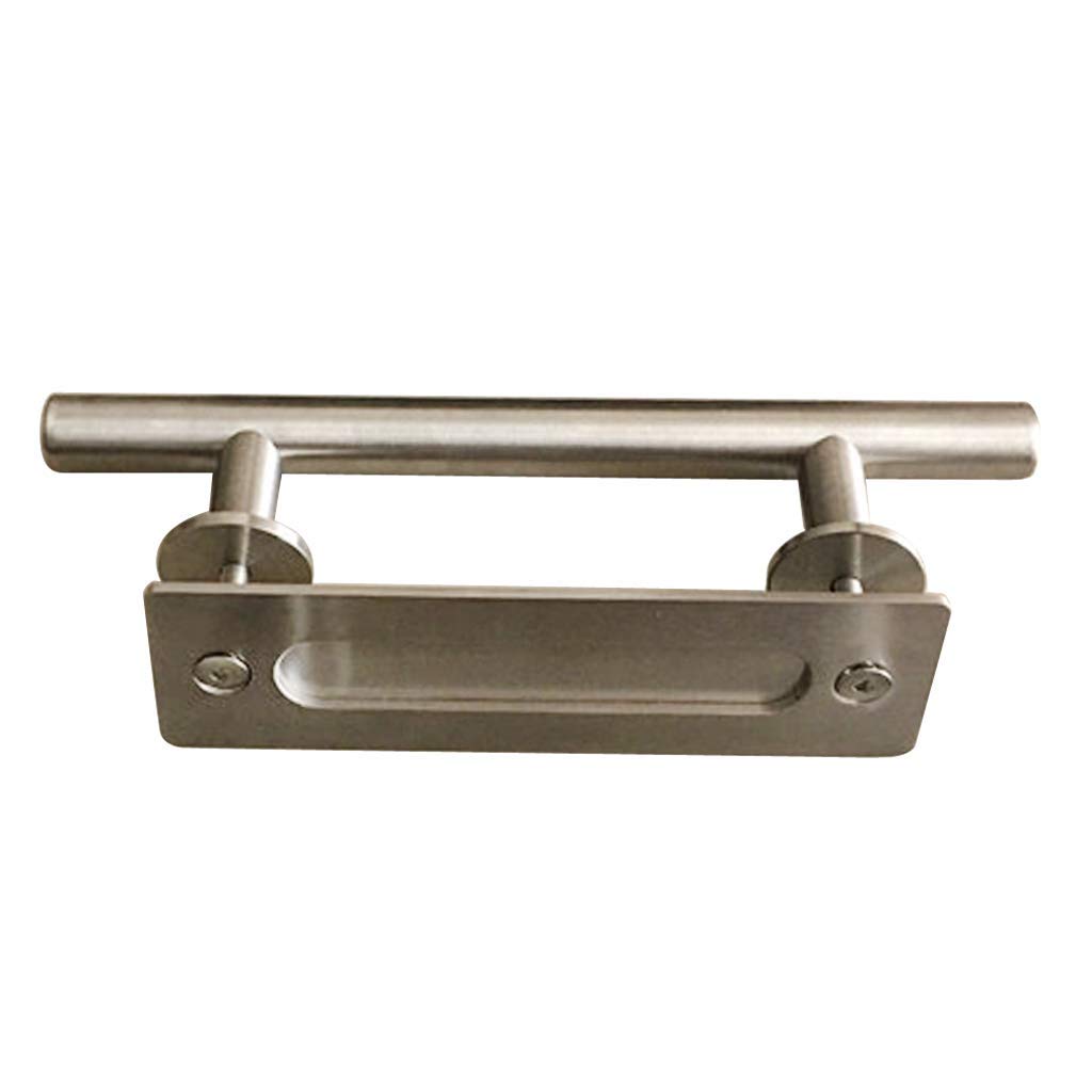 Bouton de meuble en chrome ergonomique pour tiroir et porte coulissante