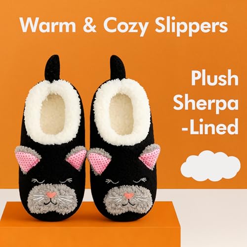 Image of Snoozies Barnyard Animal Slipper Socks for Women