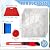 Nuanchu 36 Pcs Peel and Stick Shower Waterproof Tiles Wall Panels 12 x 12 Inch Self Adhesive Backsplash with Ruler Knife & 2 Scrapers for Washroom Bathroom Living Room, Not Real Tile (Grey Marble)