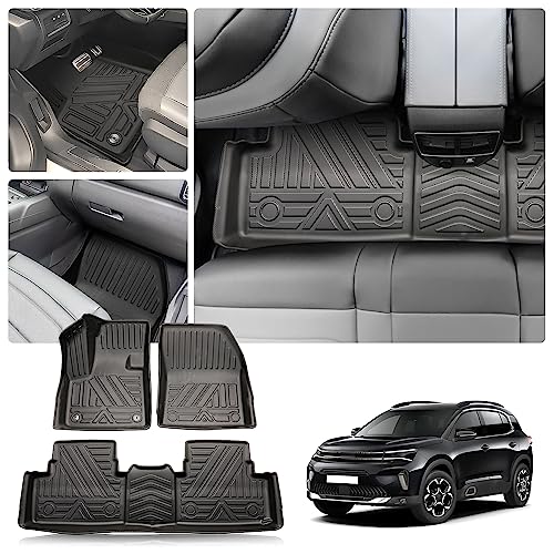 Tapis de sol sur mesure inodore pour éliminer la saleté du C5 Aircross