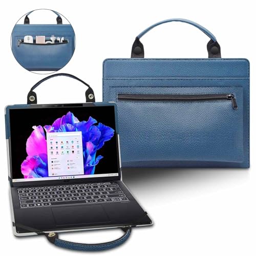 Funda maletín para laptop Acer Aspire 14 azul miniatura 1