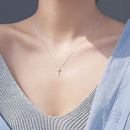 Bijoux ras du cou et pendentif croix pour femmes à offrir - 4