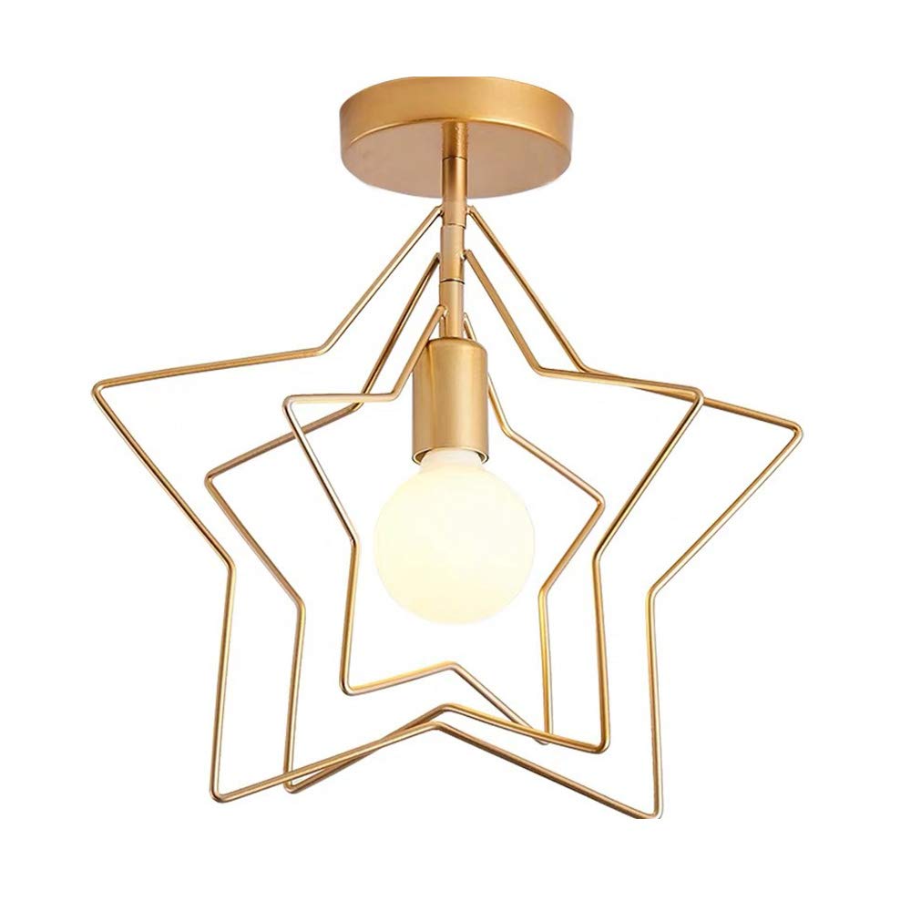 Mengjay Moderne Plafonnier LED en Métal - Lampe Décorative Pour Salon, Couloir, Bar, Cuisine, Salle à Manger, Chambre d'Enfants