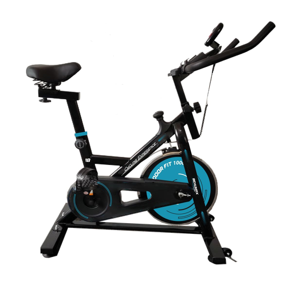Bicicleta Estática Smart Bike Advance 4000 - Inercia 6 Kg, Transmisión Por Correa, Bluetooth, Ajustable