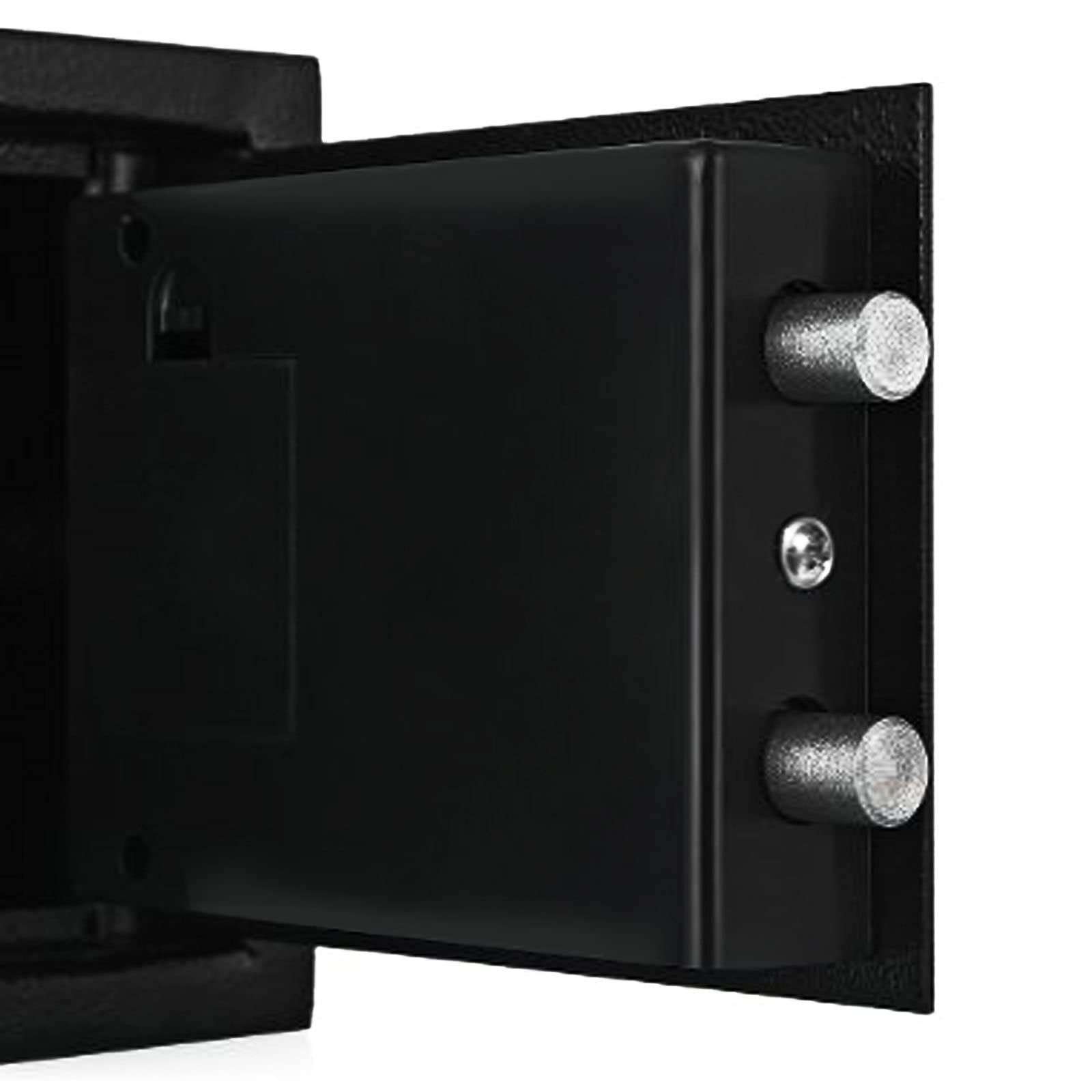 Caja fuerte Safemaxx | Cerradura electrónica con combinación | Incluye material de montaje y 2 llaves para apertura de emergencia | Caja fuerte para muebles (500 x 350 x 310 mm (43 L))