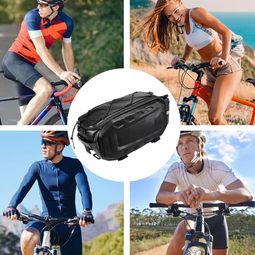 Sacoche arrière de vélo 17L grand volume au design étanche et durable