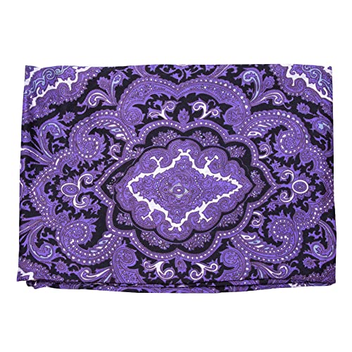 Wyoming Traders Unisex Casual Adult Lightweight Breathable Paisley Regular Jacquerd Silk Scarf2