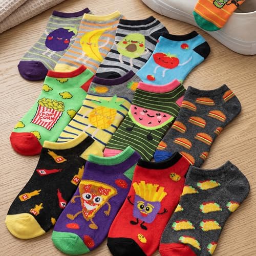 Image of Tipi Toe Women's 20 Pack Colorful Low Cut Socks - Lightweight, Breathable Design for All-Day Comfort Sizes 9-11 /10-13
