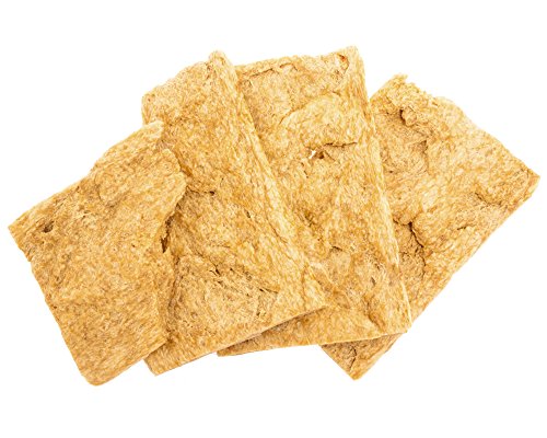 Yakeba | Soja texturizada | Filete Grande | 1000g I cultivo europeo I sustituto vegano de la carne | Alimento vegano duradero y rico en proteínas I alternativa al seitán o al tofu