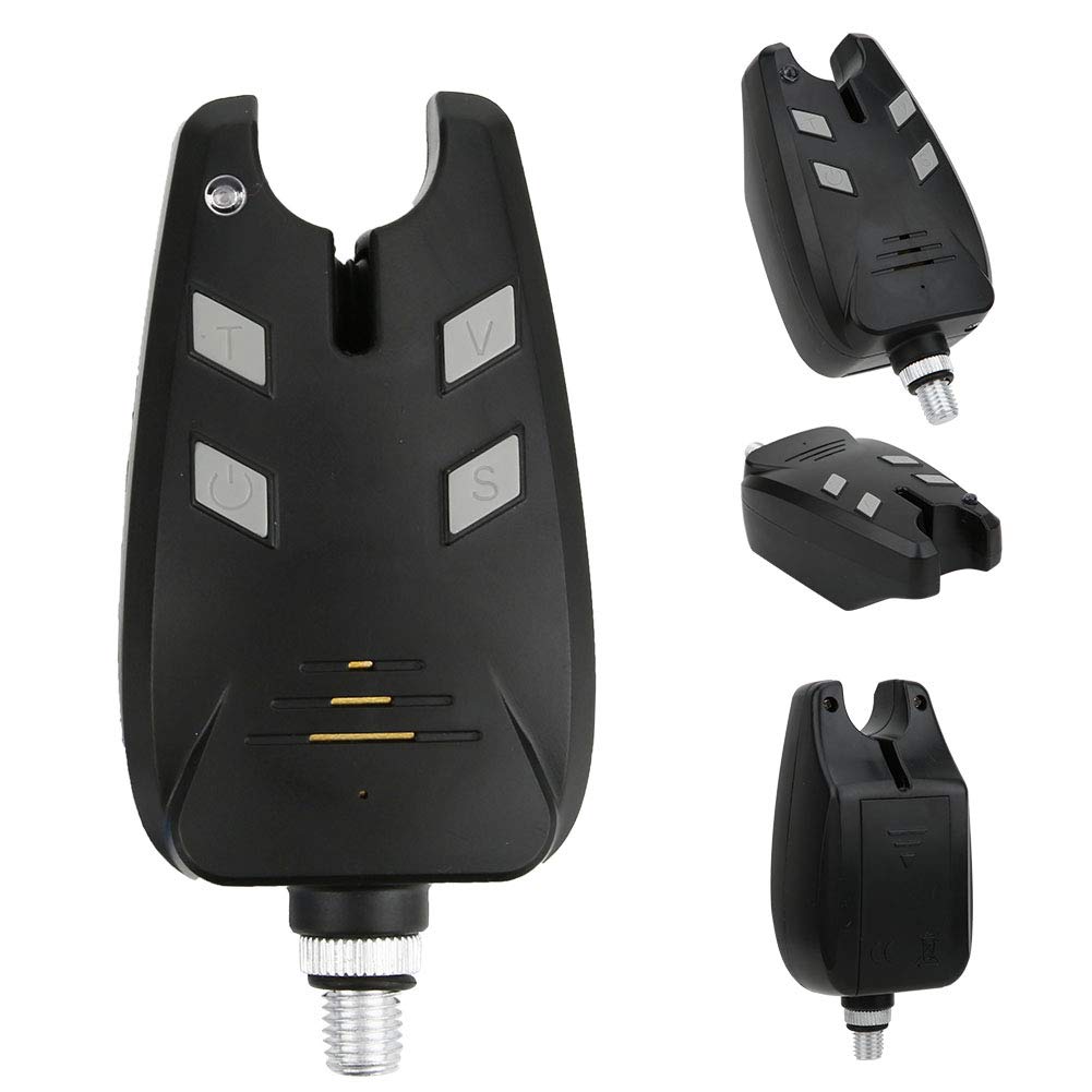 ZIZEV Fishing Bite Alarms, Electric High Sensitivity Accessory Portable Electric Fishing Bite Alarms Fishing Alarms Set, for Fishing Fishing Rod