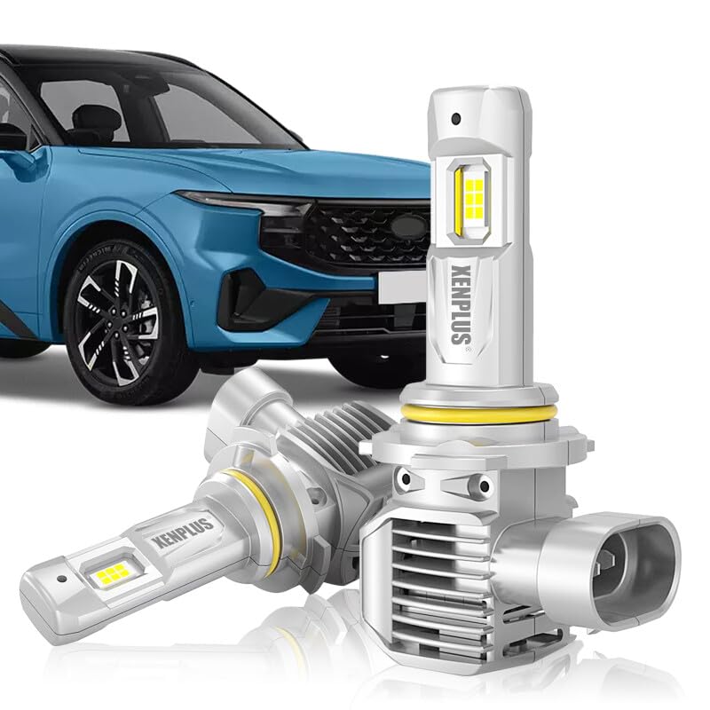 XENPLUS Edge Dedicated LED Headlight Bulbs Fit for Ford Edge 2011 2012 2013 2014 Low beam High Beam 120W 24000LM Per Set,700% Brighter,6500K Cool White,Canbus ready, No Errors.2Pcs