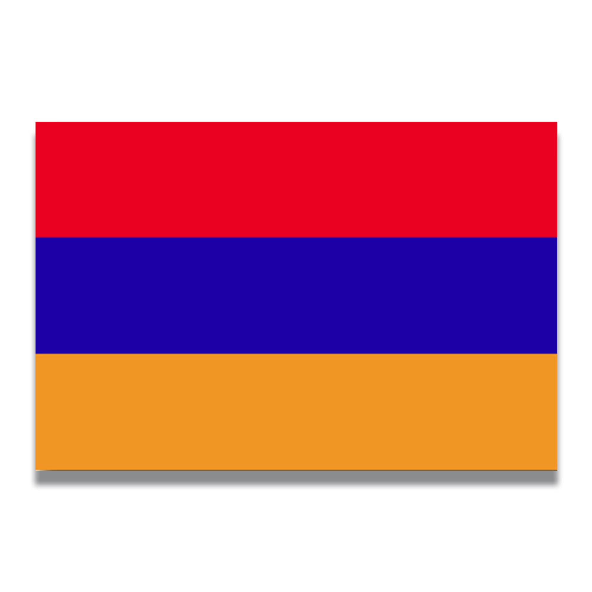 - Magnet Me Up Armenia Armenian Flag Magnet Decal, 4x6 Inches, Automotive Magnet for Car, Truck SUV, Sticks to Any Magnetic Surface, Cultural Item, Show Pride to Your Country, Crafted in USA