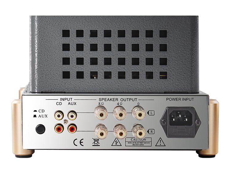 BOYUUSOUNDF5 Tube Amplifier, 6L6 Tube Class A, can be Connected to RCA Input of CD Player and Audio decoder