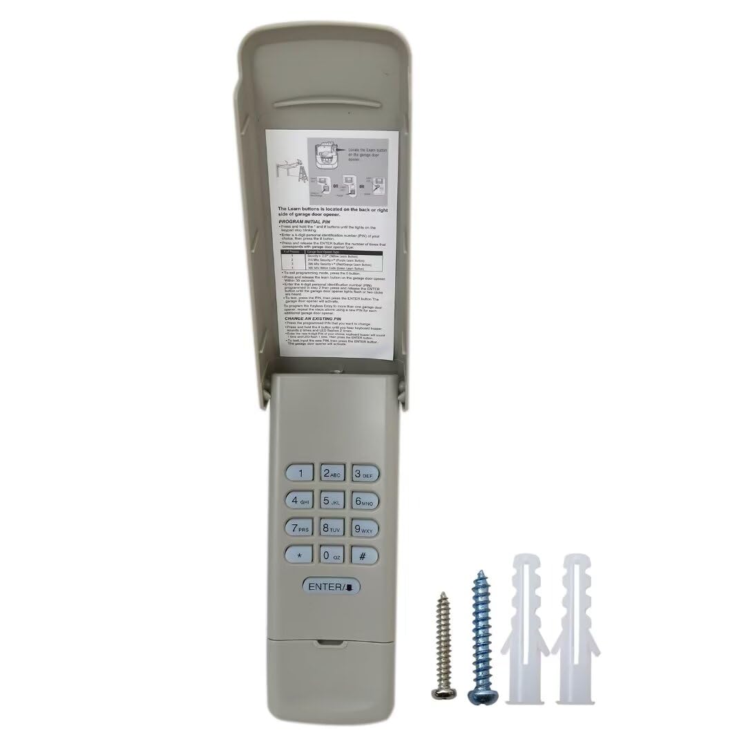 XSPANDER Garage Door Keypad Replacement Fit for Craftsman .53758