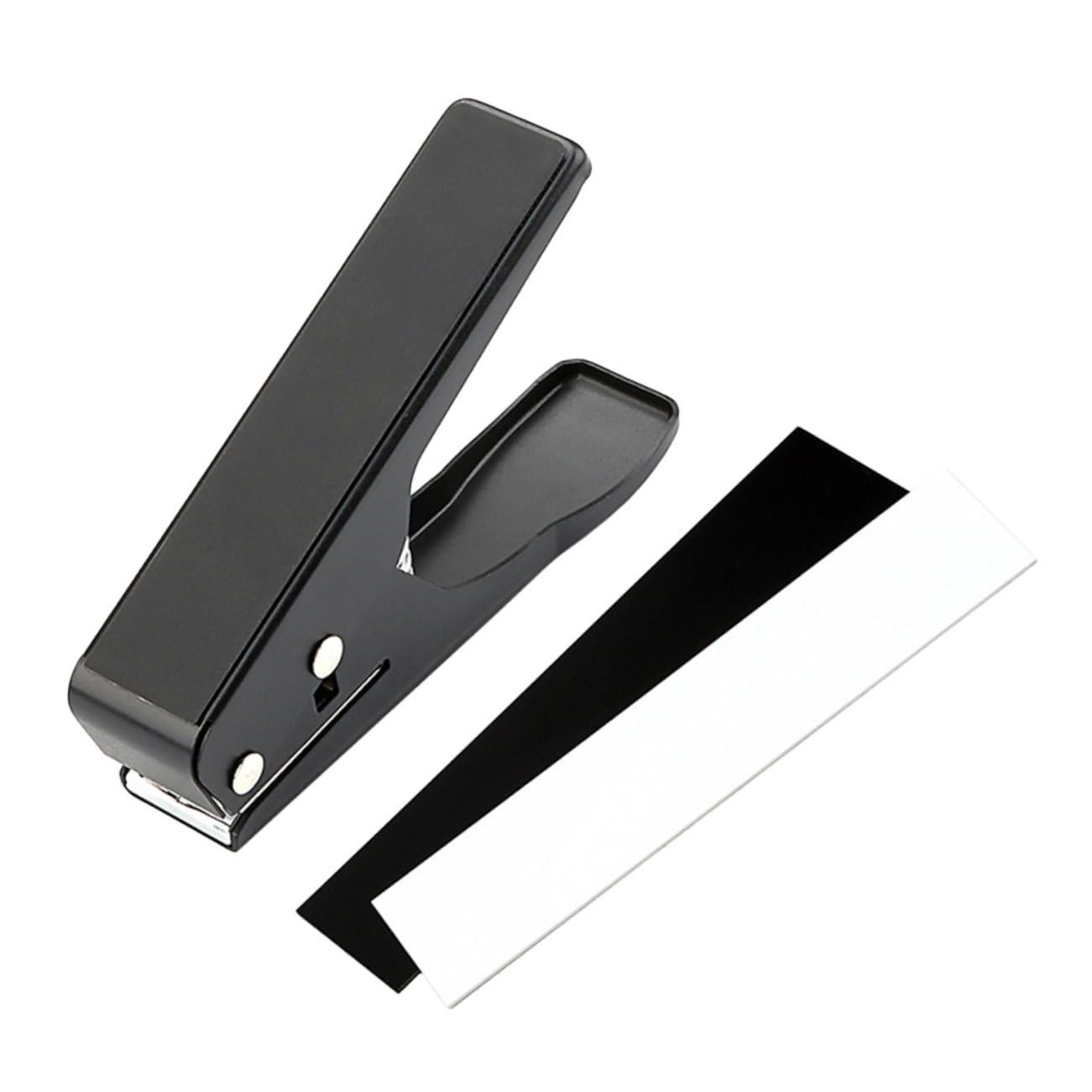 BESTonZON Punzonatrice Per Plettri Chitarra Kit Punzonatura Liutaio Accessori Costruzione Chitarra Punzone Fai Da Te Strumento Taglierina Plettri Basso Ukulele