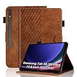 ✅Remarque : cette housse est uniquement compatible avec le Samsung Galaxy Tab S9 Ultra [SM-X916B/X910N] / S8 Ultra [SM-X900/X906] 14.6 pouces, non disponible pour tous les autres modèles. Veuillez vérifier votre appareil → numéro de modèle avant d'acheter. La découpe de précision rend l'étui parfait pour la tablette Samsung Tab S9 Ultra/S8 Ultra. Trouvez le bon modèle et commencez votre expérience confortable !