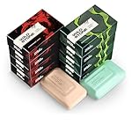 Wild Stone 4 Ultra Sensual and 4 Forest Spice Combo for Men, Pack of 8 (100gm each)
