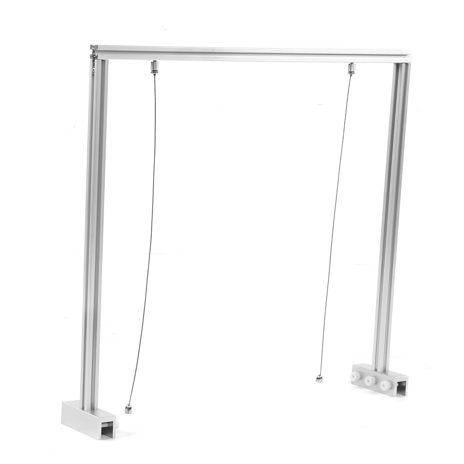 Supporto per lampada per rettili, staffa in alluminio per accesso ai pesci con base rinforzata, gonfiaggio per lampade riscaldanti e rettili