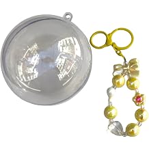 Acrylic Round Keychain 10cm Multifunctional Charm Key Ornament For Present Box Collectors And Cuteness Accessory Lovers