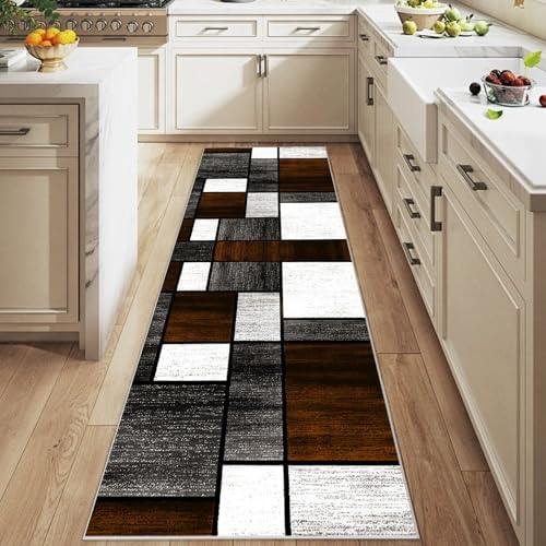 Alfombra de pasillo suave de 80 x 100 cm para proteger tu suelo 2