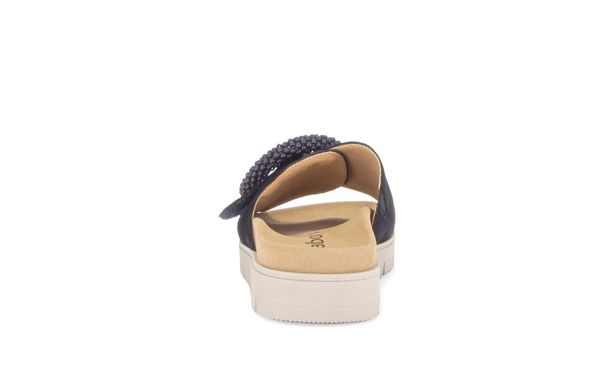 Gabor Pantolette Blue Nubukleder Schlappen Slipper Sandale Hausschuh Freizeit