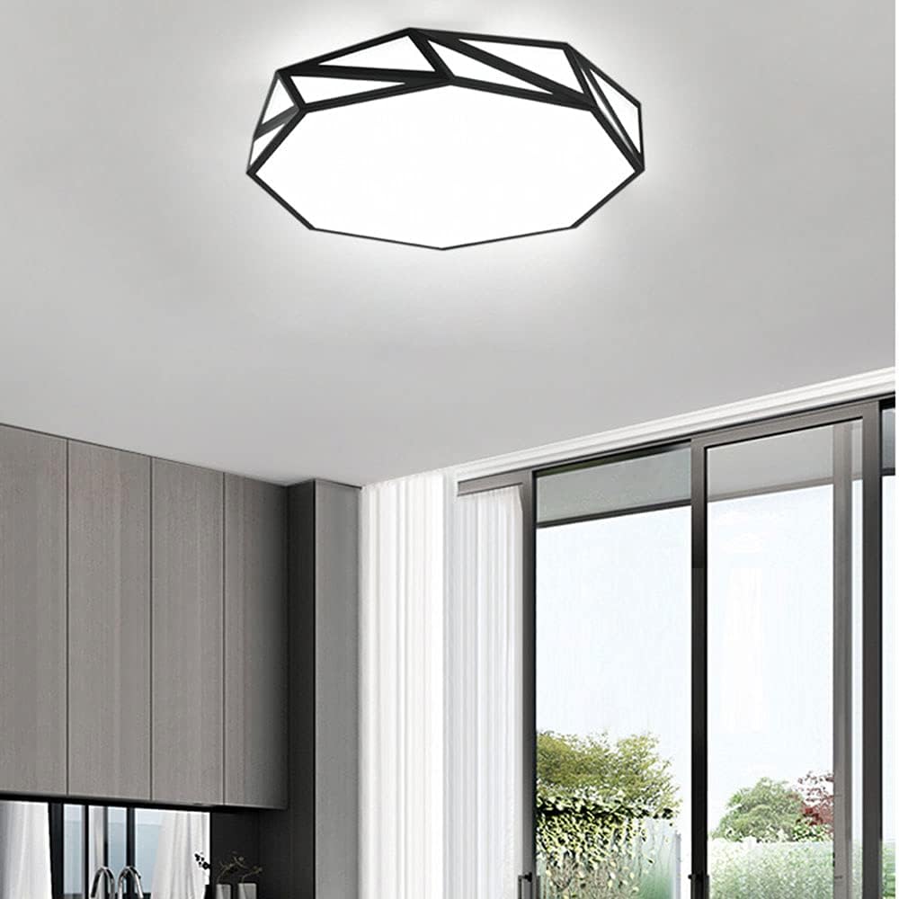 Dimmable LED Ceiling Light Embedded Installation Flat Modern Round Lighting Fixture Ceiling Lamp Household Ceiling Chandelier Used in Bedroom, Living Room and Kitchen Lamp