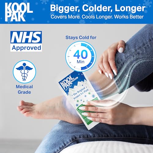 Koolpak Original Instant Ice Packs (10), White