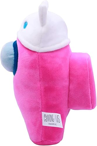 Vista 26 de Serie Among Us 3 Peluche - Compañero de tripulación verde de 7 ″ con bigote y sombrero de vaquero del sheriff (licencia oficial de Just Toys)