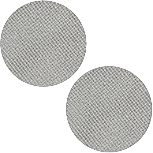 XIWENQUKU 2 Pack 51mm Espresso Puck Screen, 1.7mm, 150μm