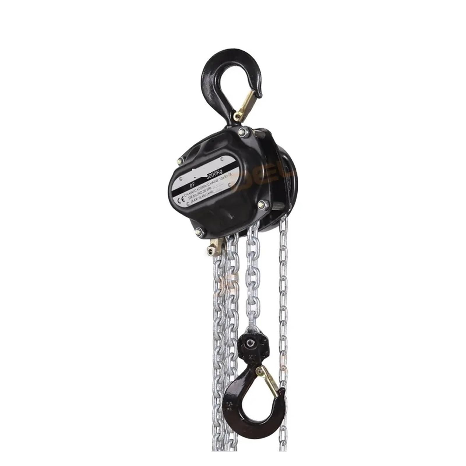 Mthckxjbsuz Bianco Chain Hoist, Manual Chain Hoist 0.5T Lever Block Winch Strong Bearing Capacity