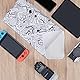 JJC 50cm 2in1 Selbstklebende Einschlagtuch Reinigungstuch Kamera, Anti-Scratch Schutzhülle Kamerabeutel Lens Wrap Brillenputztuch für Kamera Objektiv Laptop Telefon iPad und mehr