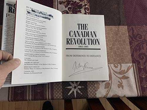 The Canadian revolution, 1985-1995: From deference to defiance