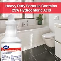 Diversey CREW 04560 Heavy Duty Toilet Bowl Cleaner & Disinfectant, 23% HCI removes Rust Stains, Lime Scale with Mint Scent, Ready-to-Use, 32-Ounce — image 6