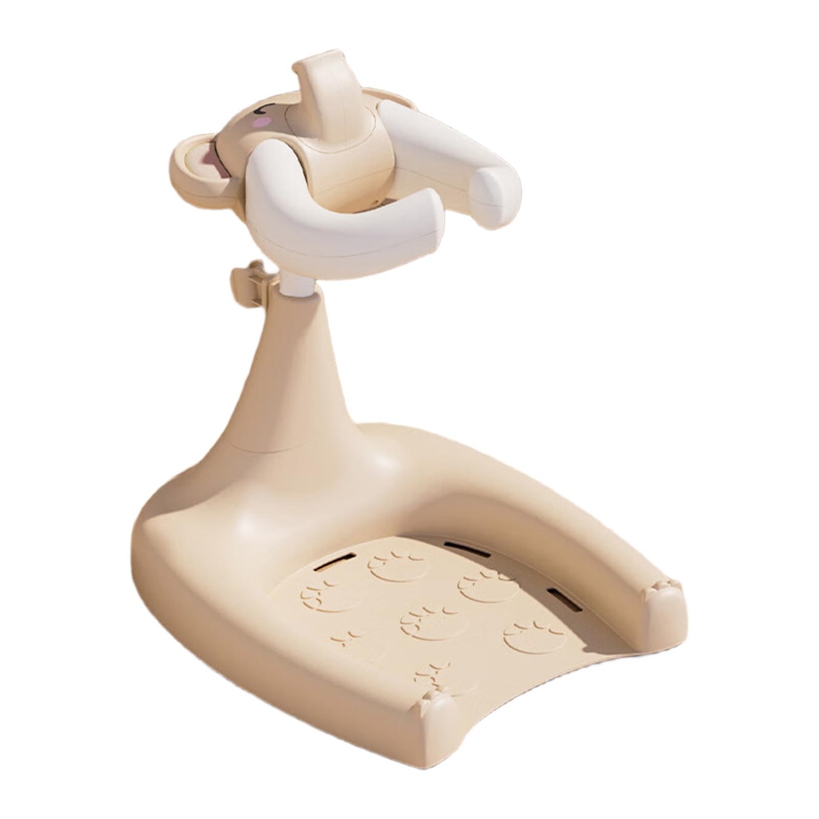 Toddler Bath Helper Lovely Bathing Rack Baby Standing Shower with Adjustable Height and Stable Base