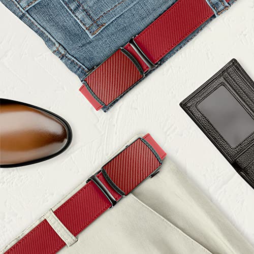 Image of DOOPAI Men's Leather Ratchet Belt, 1 3 /8 inch Wide, Cut-to-Fit