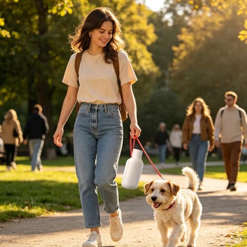 Bouteille d'eau portable pour chien robuste et ergonomique toutes tailles de races - 3