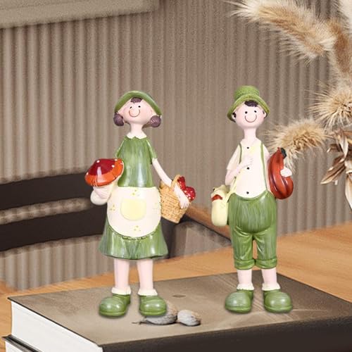 Cadeau maison art résine de haute qualité, statuette décorative élégante pour bureau - 3