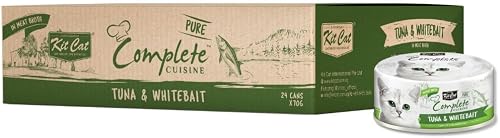 Kit Cat Complete Cuisine Tuna and Whitebait Wet Cat Food 70 g