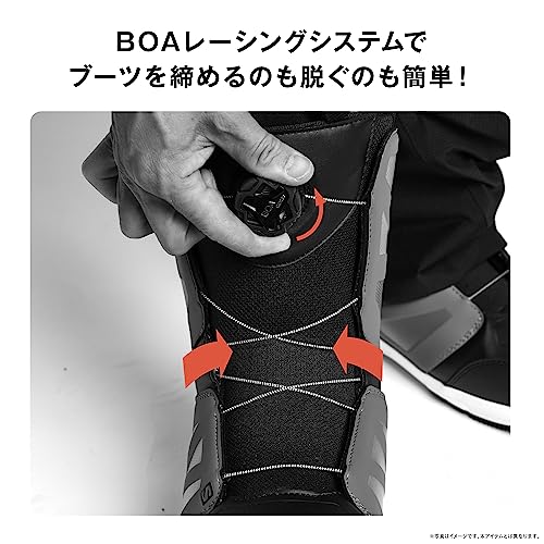 Salomon Project Boa Black 24.5 Kid's 20232