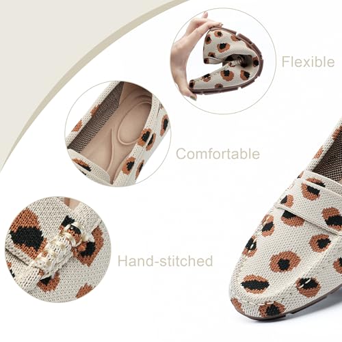 Image of feabtonbd Loafers for Women Comfortable Breathable ShoeCasual Slip On Womens Driving Flats Shoes