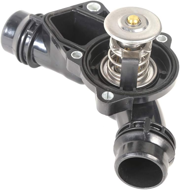 Amazon.com: MOTOKU Aluminum Engine Coolant Thermostat Assembly with ...