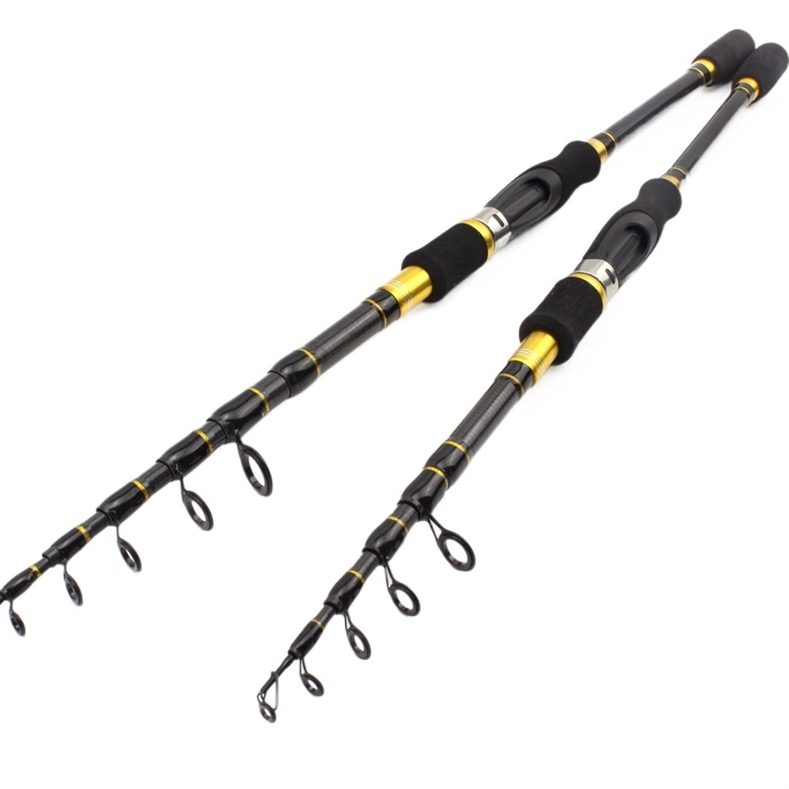 Amazon.com: Fishing Rod Kit Portable Telescopic Fishing Rod Spinning Fish  Hand Fishing Tackle Sea Rod Carbon M Power Lure 7g -28g 1.8M/2.1M/2. Fishing  Pole () : Sports & Outdoors