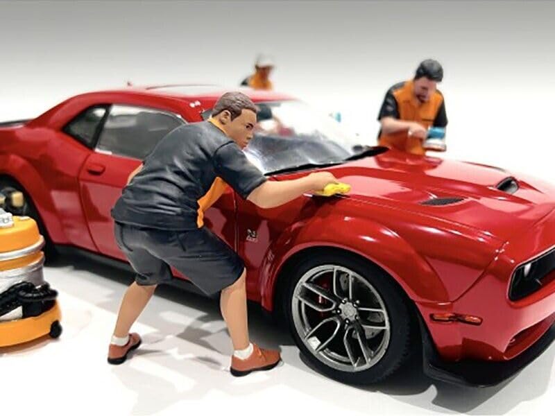 American Diorama Detail Masters Figure 5 (Polish & Shine) for 1/18 Scale Models AD18605 - Image 2