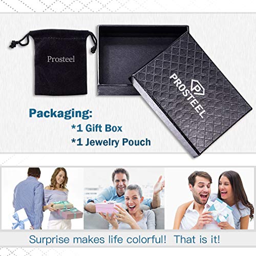 PROSTEEL Kunstleder Halskette/Armband Schwarz geflochten Lederkette Lederband 2mm/3mm breit Damen Herren Kette für Anhänger mit Edelstahl Verschluss 41-76cm wählbar - Image 8