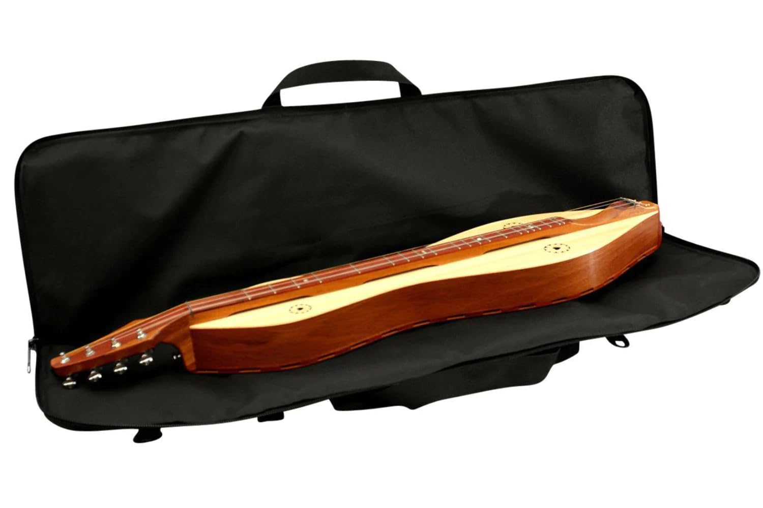 Dulcimer Carrying Case, Embroidered With "Folkcraft(r) Instruments" Logo - Image 4