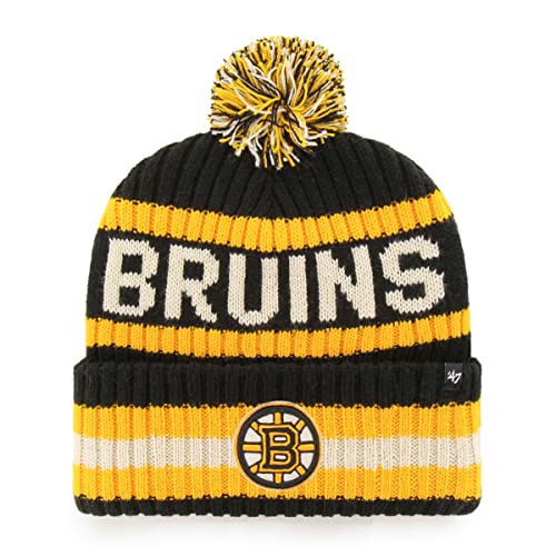 '47 Men's Boston Bruins Bering Cuffed Knit Hat -...