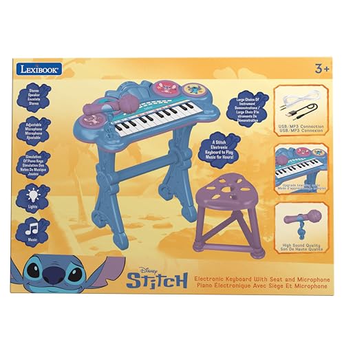 Lexibook, Stitch Clavier Électronique, K707D