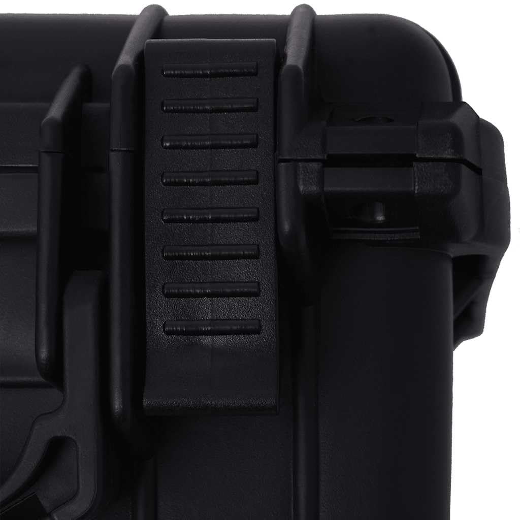 Mangloder - Valigetta universale nera, 27 x 24,6 x 12,4 cm, con guscio rigido, impermeabile, antiurto, con inserti in schiuma, ideale per fotocamera, obiettivo, accessori, outdoor, viaggi, protezione