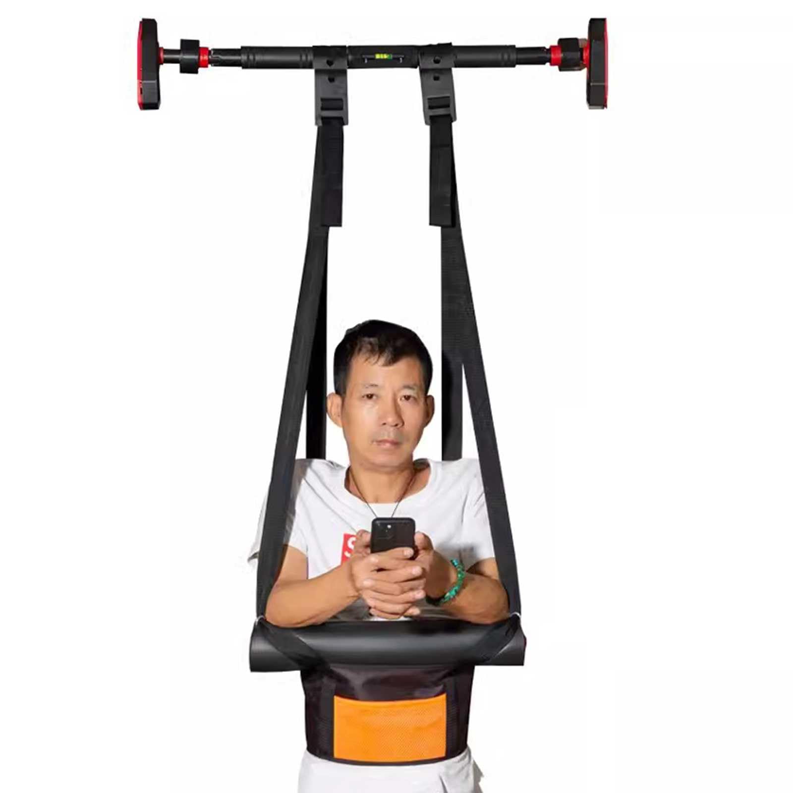 Amazon | 脊椎腰椎伸張装置、 腰椎伸張牽引装置 ハンモックドア 腰椎