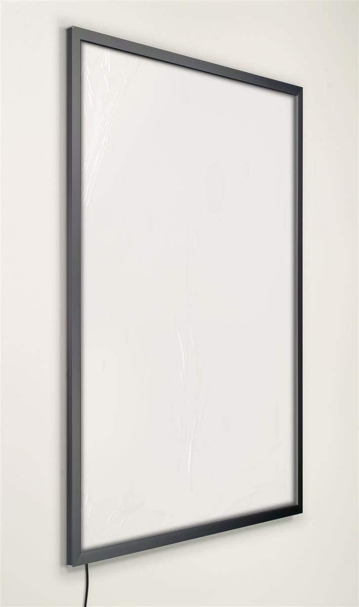 HKSIGN 27X40 Wall Mounted Black color Aluminum Snap Clip Frame Advertising Backlit Movie Poster Display Led Light Box Sign
